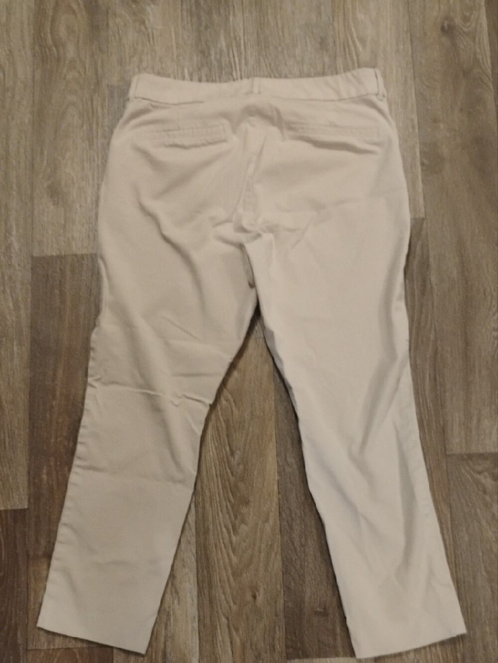 5/$20 Size 14 Old Navy Women's Pixie Skinny Pants in Light Beige - Picture 2 of 5